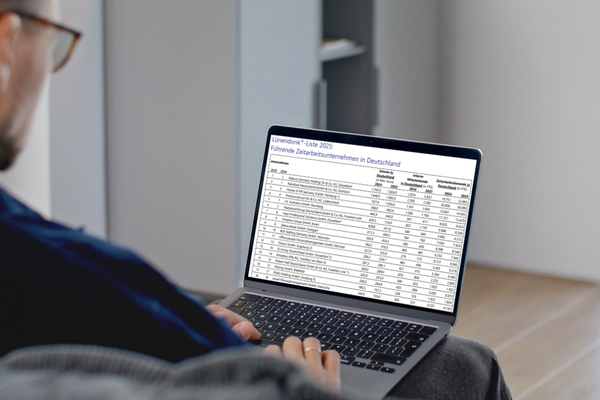 Wir gehören erneut zu den Top 20 Zeitarbeitsunternehmen in Deutschland